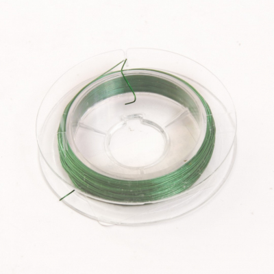 Проволока для бисера 0,3 мм (уп. 10 м) зеленый С в интернет-магазине Швейпрофи.рф