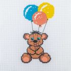 Набор для вышивания HP Kids 247 «Воздушные шарики» 19*19 см 618536