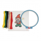 Набор для вышивания HP Kids 251 «Гномик» 19*19 см 618540 в интернет-магазине Швейпрофи.рф