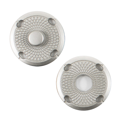 Кнопки пришивные KN 21 25 мм серебро в интернет-магазине Швейпрофи.рф