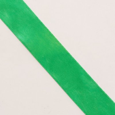 Лента атласная 25 мм (рул. 22,86 м)  №092 зелёный в интернет-магазине Швейпрофи.рф