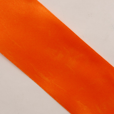 Лента атласная 50 мм (рул. 22,86 м) №044 оранжевый в интернет-магазине Швейпрофи.рф