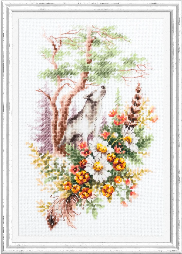 Набор для вышивания Чудесная Игла  №200-019 «Дух летнего леса» 17*27 см