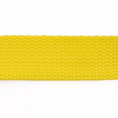 Ременная лента Китай 25 мм (рул. 50 м) 11 г/м жёлтый 6.3 в интернет-магазине Швейпрофи.рф