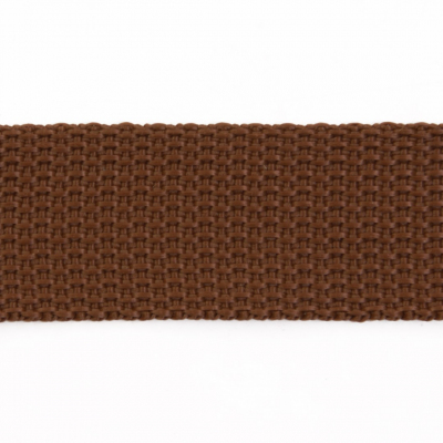 Ременная лента Китай 25 мм (рул. 50 м) 11 г/м коричневый 8.1 в интернет-магазине Швейпрофи.рф