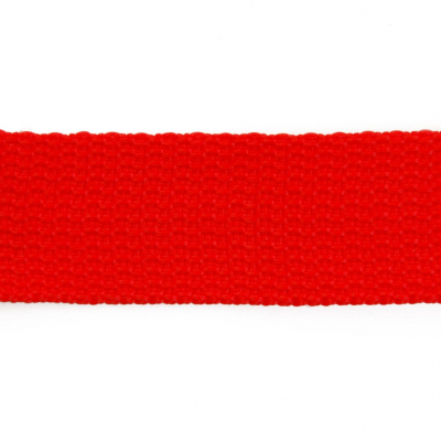 Ременная лента Китай 25 мм (рул. 50 м) 11 г/м красный 5.3 в интернет-магазине Швейпрофи.рф
