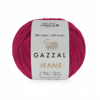 Пряжа Джинс-GZ (Gazzal, Jeans-GZ), 50 г / 170 м, 1138 малиновый