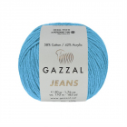 Пряжа Джинс-GZ (Gazzal, Jeans-GZ), 50 г / 170 м, 1147 бирюза