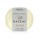 Пряжа Джинс-GZ (Gazzal, Jeans-GZ), 50 г / 170 м, 1120 сливочный