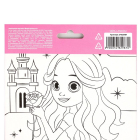 Аппликация перьями «Милая принцесса» 5482987 15*21 см в интернет-магазине Швейпрофи.рф