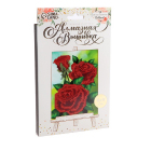 Алмазная мозаика 2360684 «Розы» 13*19 см на подставке в интернет-магазине Швейпрофи.рф
