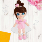 Набор для творчества кукла из фетра «Балерина» 3930338 в интернет-магазине Швейпрофи.рф