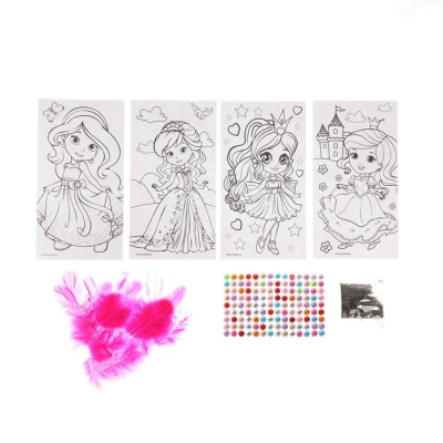 Набор для творчества Школа талантов 6929341 набор для рисования «Милая кошечка» 35 предметов11*17 см в интернет-магазине Швейпрофи.рф