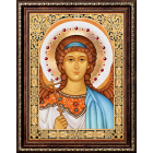 Алмазная мозаика АЖ-1845 «Икона Ангел Хранитель» 30*40 см