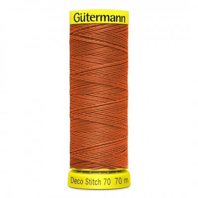 Нитки п/э Гутерман GUTERMAN DECO STITCH №70  70 м для декоративных швов 702160 982 т.оранжевый в интернет-магазине Швейпрофи.рф