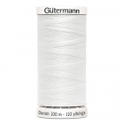 Нитки п/э Гутерман GUTERMAN DENIM №50  100 м для джинсовой ткани 700160 (7726582) 1005 белоснежный
