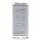Нитки п/э Гутерман GUTERMAN DENIM №50  100 м для джинсовой ткани 700160 (7726582) 9830 св.серый