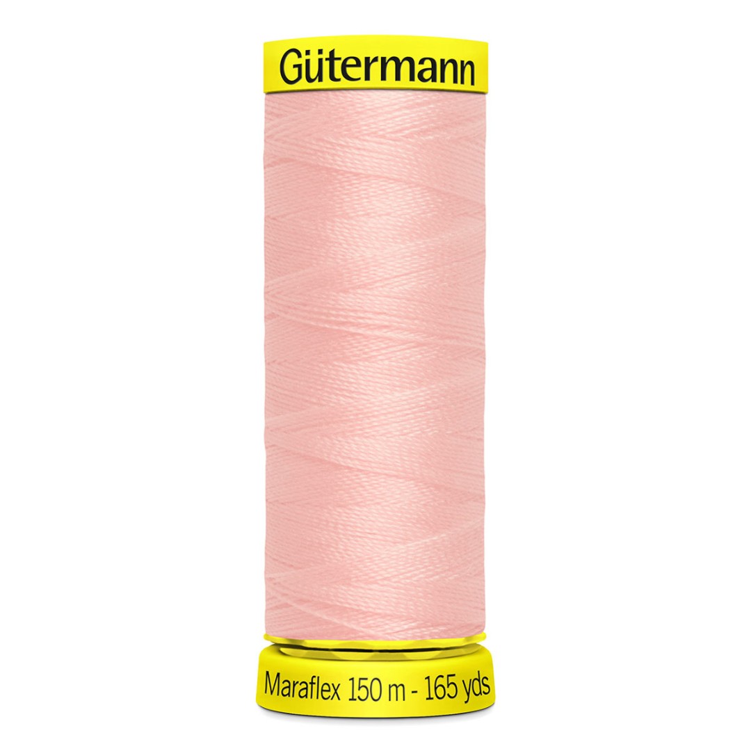 Нитки п/э Гутерман GUTERMAN Maraflex №150  150 м для трикотажных материалов 777000 659 св.розовый