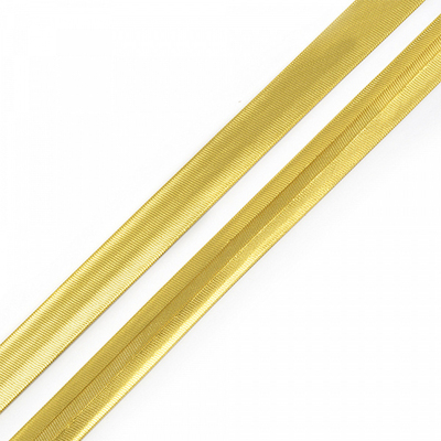 Косая бейка 15 мм (уп.132 м) золото в интернет-магазине Швейпрофи.рф