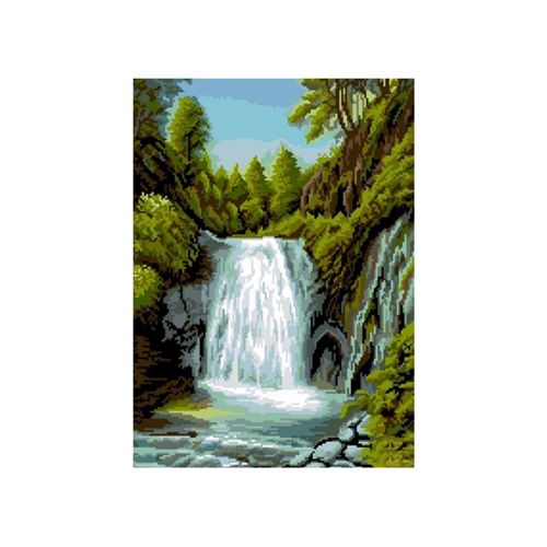 Набор для вышивания Нитекс 2027 «Водопад» 30*42 см