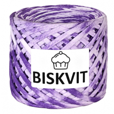 Пряжа Бисквит (Biskvit) (ленточная пряжа) лиловое саше в интернет-магазине Швейпрофи.рф