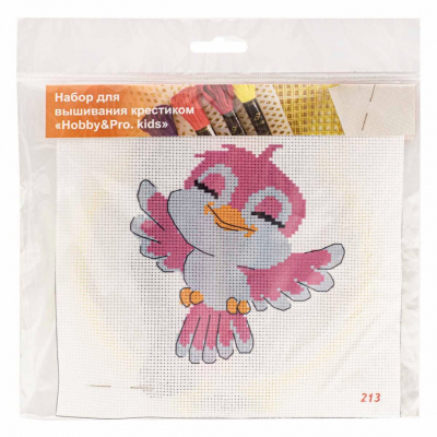 Набор для вышивания HP Kids 213 «Птенчик» 19*19 см 501145 в интернет-магазине Швейпрофи.рф