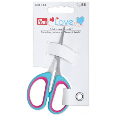 Ножницы Prym 610544 для вышивания Love сталь (100 мм) 7734847 в интернет-магазине Швейпрофи.рф