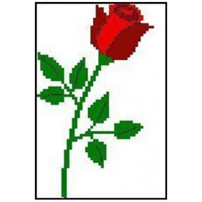 Набор для вышивания Гелиос № 24 «Роза» 18*20 см в интернет-магазине Швейпрофи.рф