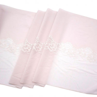 Ткань бельевая эластичная  28 см №SU -132 розовый  (уп.10 м) 7734875 в интернет-магазине Швейпрофи.рф