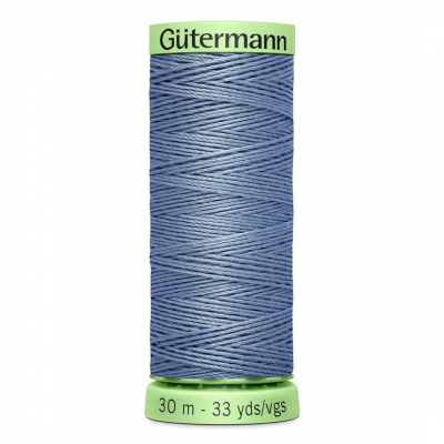 Нитки п/э Гутерман GUTERMAN TOP STITCH №30  30 м для отстрочки 744506 (132013) серый джинсовый 064 в интернет-магазине Швейпрофи.рф