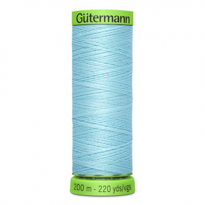 Нитки п/э Гутерман GUTERMAN Extra Fine №150  200 м для деликатных тканей 744581 №195 голубой лед в интернет-магазине Швейпрофи.рф