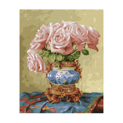 Картина по номерам Molly KD0710 Бузин «Восточные розы» 40*50 см в интернет-магазине Швейпрофи.рф