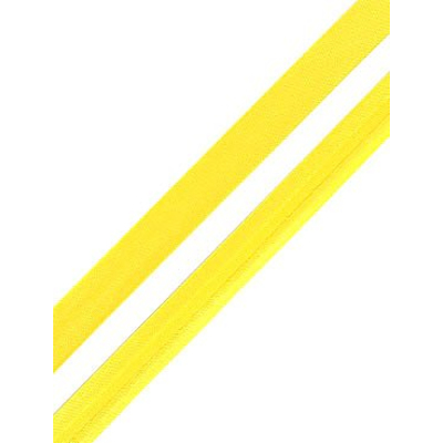 Косая бейка атлас. Ч. (уп. 132 м) 111  110 желтый в интернет-магазине Швейпрофи.рф