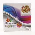 Алмазная мозаика DIY (с рамкой) MF-20685 «Щенки в цветах» 20*20 см в интернет-магазине Швейпрофи.рф
