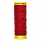 Нитки п/э Гутерман GUTERMAN Elastic 10 м для сборок и рюшей 744557 (425007) 2063 т.красный