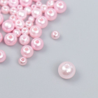 Набор бусин для творчества  3-8 мм 7459612 «Розовая пудра» (уп 10 г) в интернет-магазине Швейпрофи.рф