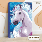 Картина по номерам Арт Узор 5222623 «Лошадь» 20*30 см
