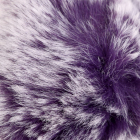 Помпон искусств. 9 см 4453163 фиолетовый с белыми кончиками в интернет-магазине Швейпрофи.рф