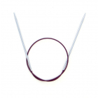 Спицы круговые Knit Pro  Nova Metal  40 см никелированная латунь