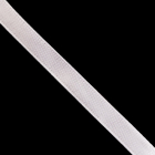 Лента атласная 6 мм (рул. 22,86 м) №001 белый