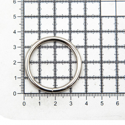 Кольцо разъемное 816-008 30*3,5 мм упак 2шт блистер НР 715229 никель в интернет-магазине Швейпрофи.рф