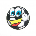 Термоаппликация HP 7732563 «Футбольный мяч с улыбкой» 5,7 см в интернет-магазине Швейпрофи.рф
