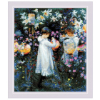 Набор для вышивания Риолис №2053 «Гвоздика, лилия, роза» 30*35 см в интернет-магазине Швейпрофи.рф