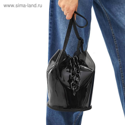 Цепочка для сумки пластик 120 см (15*21 мм) 3784299 серебро в интернет-магазине Швейпрофи.рф