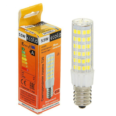 Лампа для швейных машин Ecola, E14 светодиодная (вкручивающая) 1803052 в интернет-магазине Швейпрофи.рф