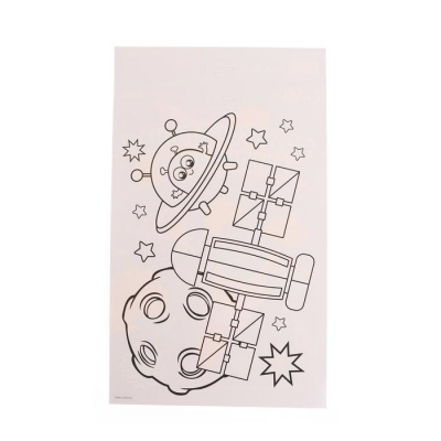 Аппликация полигональными фигурами «Космос» 22*32 см 7007279 в интернет-магазине Швейпрофи.рф