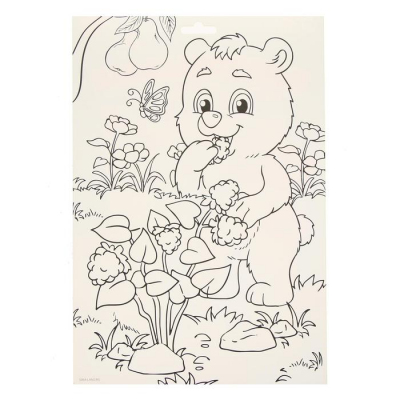 Аппликация полигональными фигурами «Коала» 22*32 см 3878694 в интернет-магазине Швейпрофи.рф