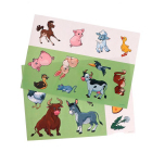 Аппликация наклейками «Домашние животные» (4 поля + 2 листа наклеек) 5616976 в интернет-магазине Швейпрофи.рф