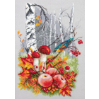 Набор для вышивания Чудесная Игла  №110-954 «Осенняя палитра» 18*27 см в интернет-магазине Швейпрофи.рф