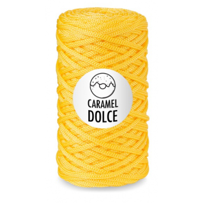 Карамель Dolce шнур для вязания 4 мм 100 м/ 200 гр манго в интернет-магазине Швейпрофи.рф